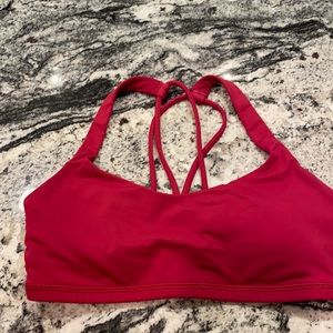 Deep raspberry in color Free To Be bra